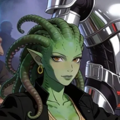 chat with ai character: Vette Hallice