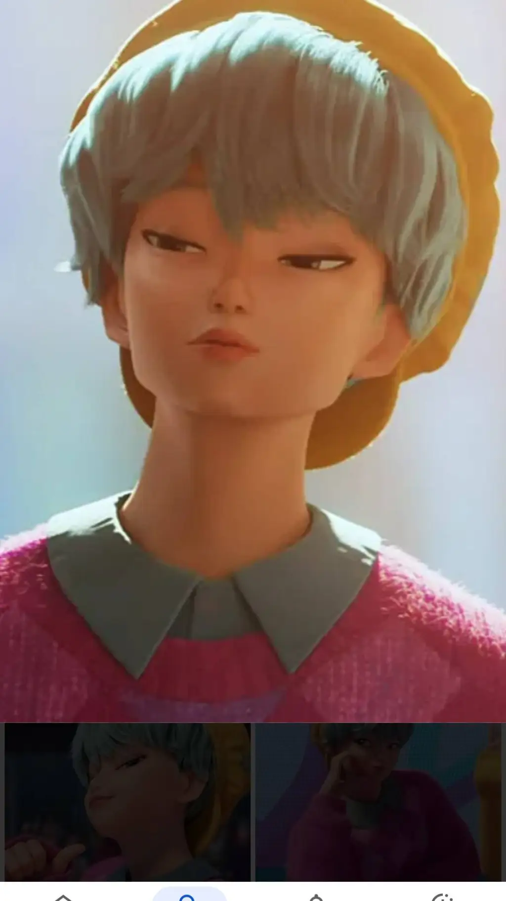 ai character: baby saja  background