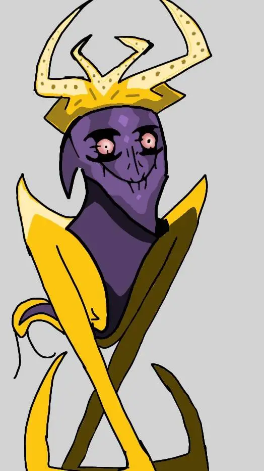 ai character: starecrown background