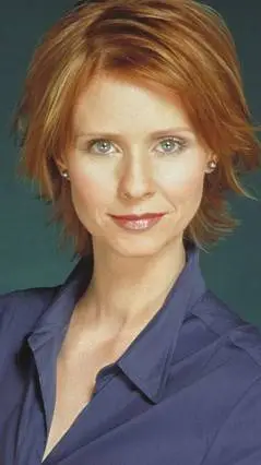 ai character: Cynthia Nixon  background