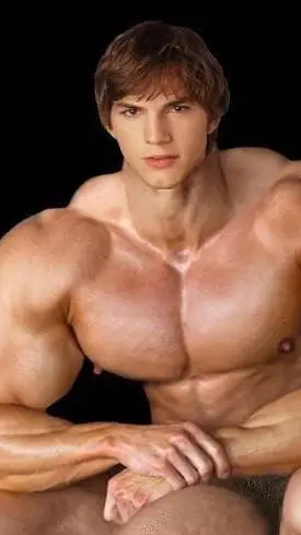 ai character: Giant Bodybuilder  background