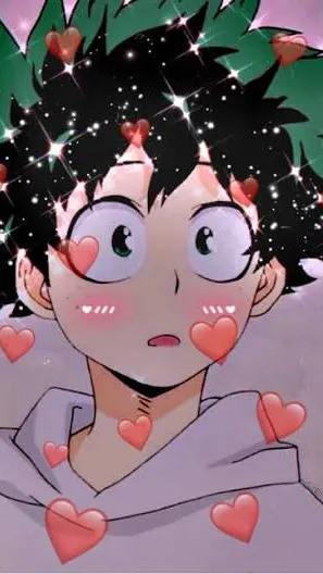 ai character: Deku!! ◡̈ background