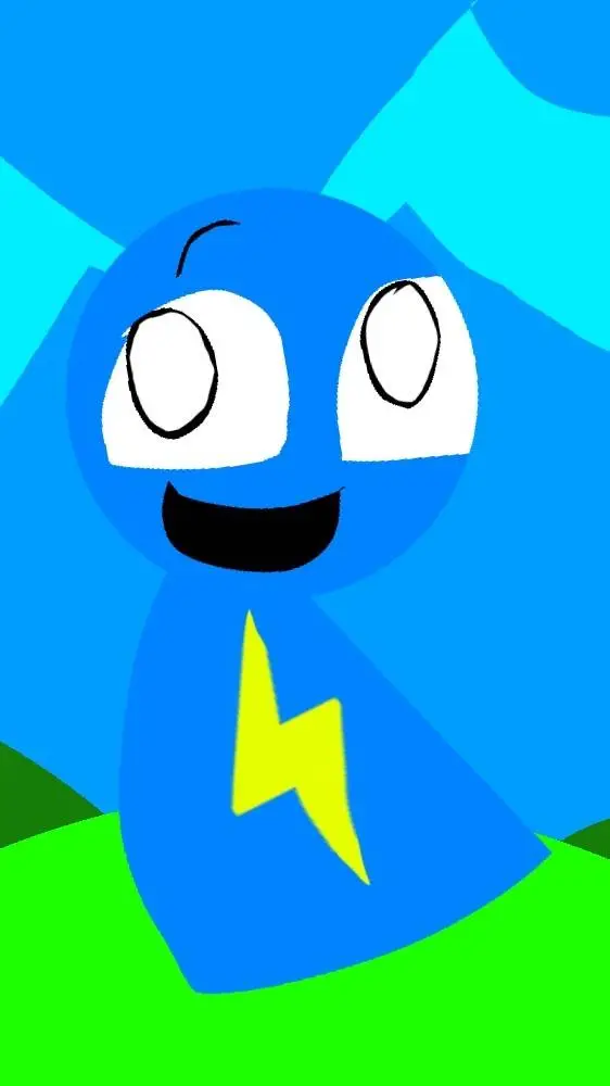 ai character: ⚡lighteny⚡ background