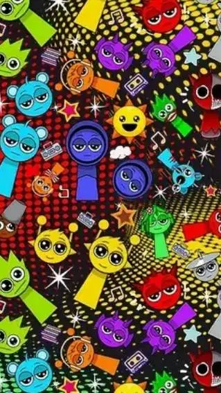 ai character: sprunki verse!  background