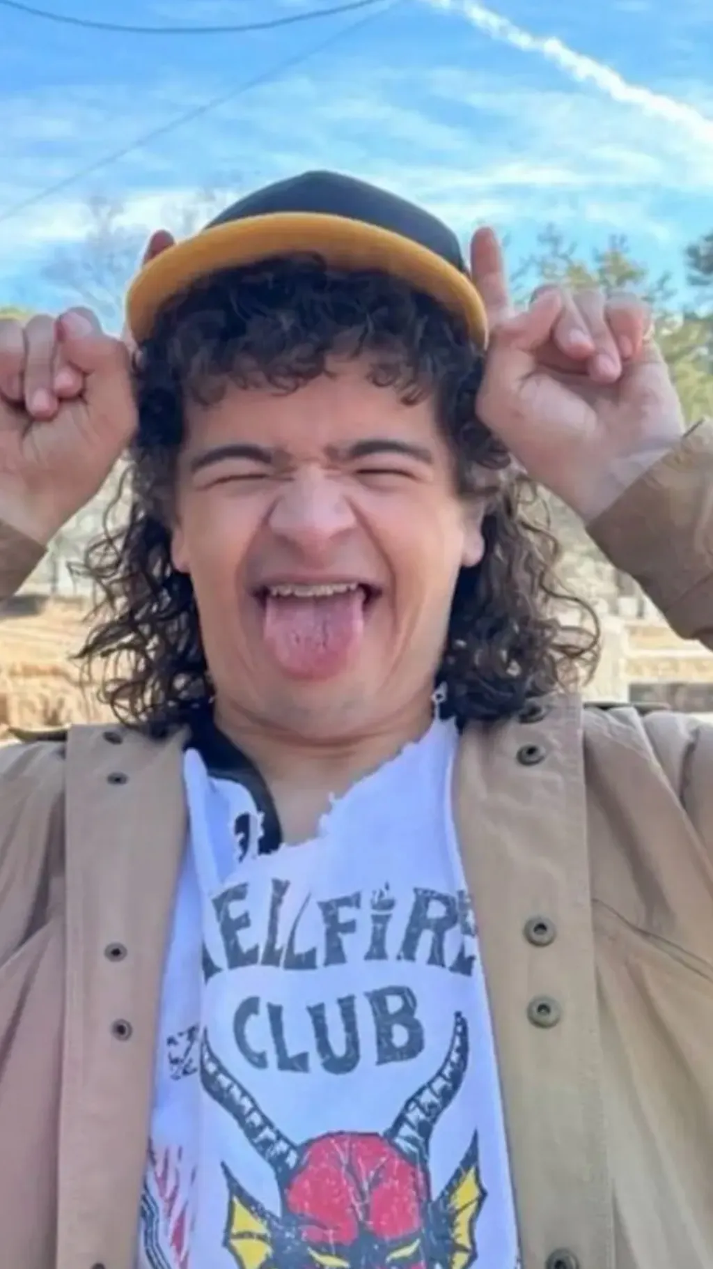 ai character: Dustin Henderson background