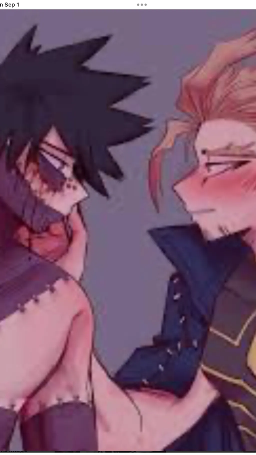 ai character: DABI X HAWKS✨ background