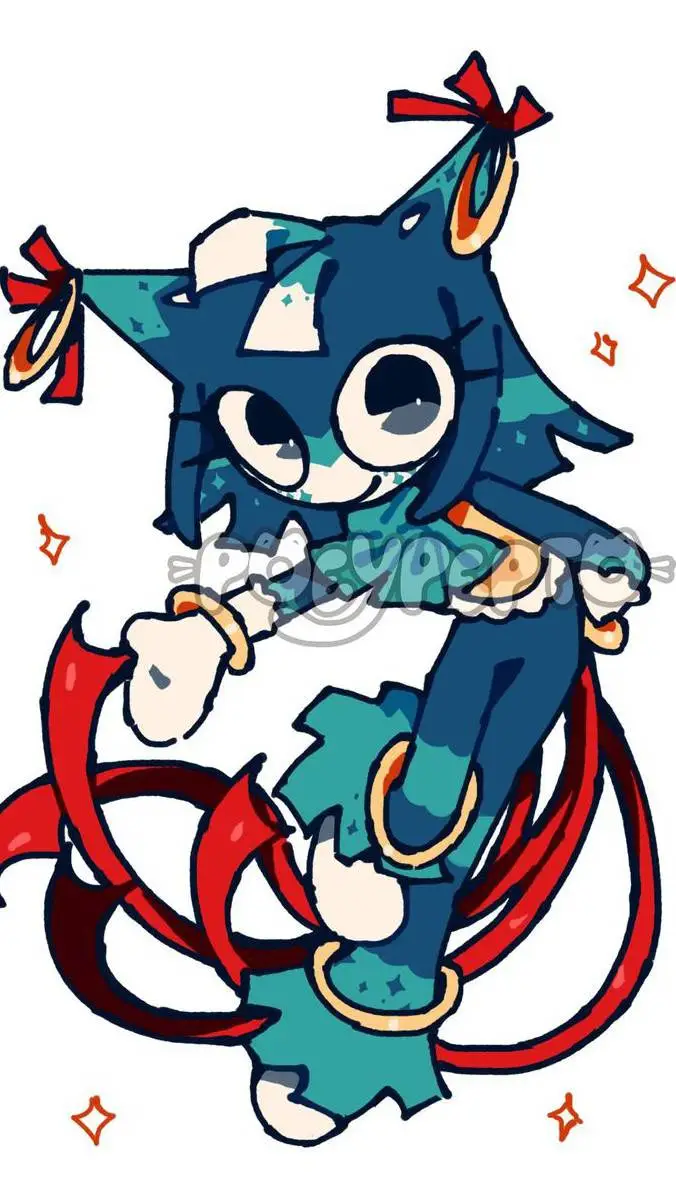 ai character: yatta x ....  background