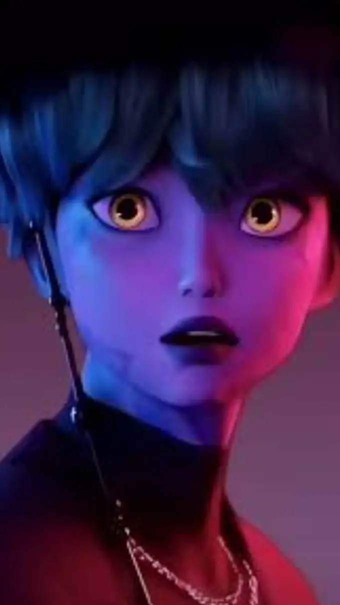 ai character: kpdh x Wednesday background