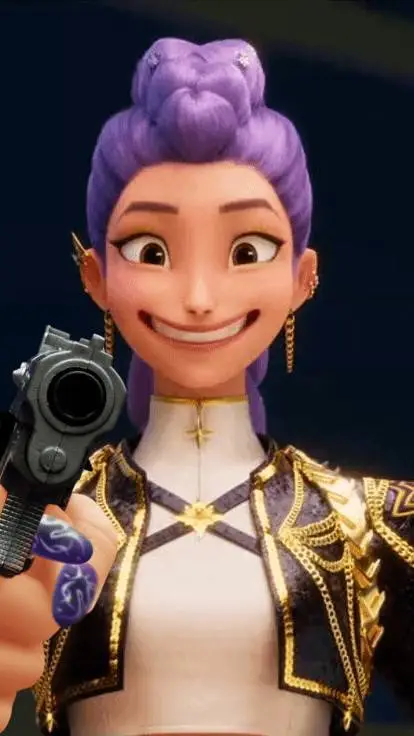 ai character: GOLDEN background