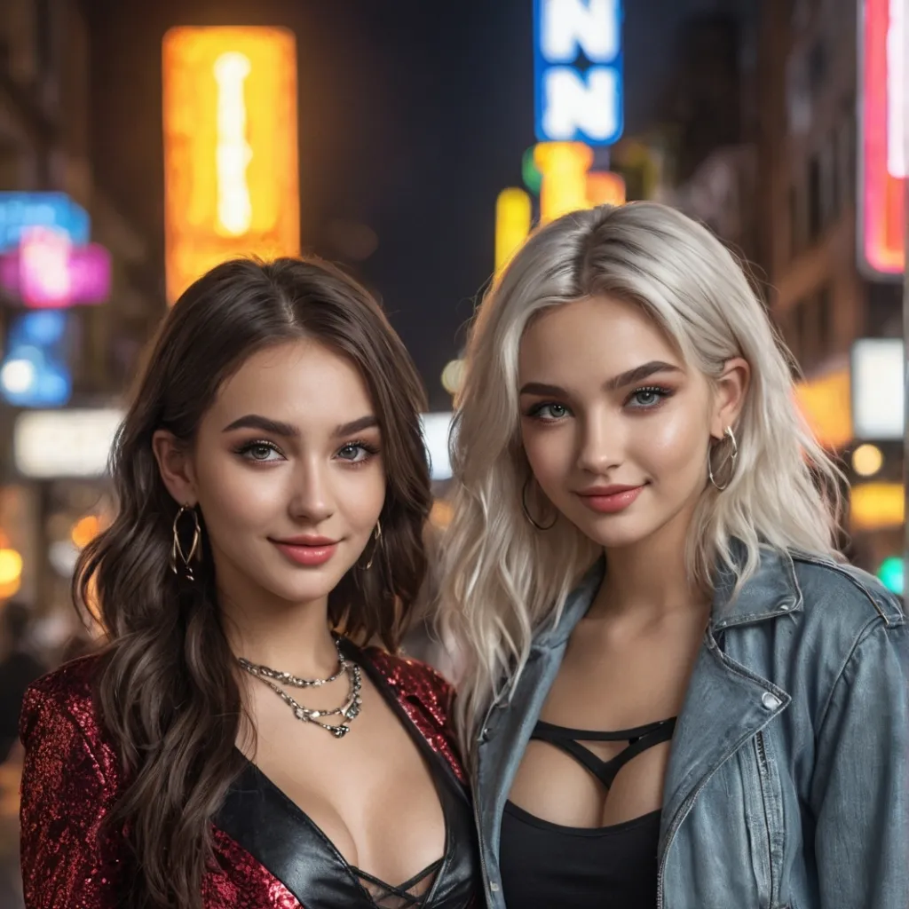 chat with ai character: Lana and Ellie