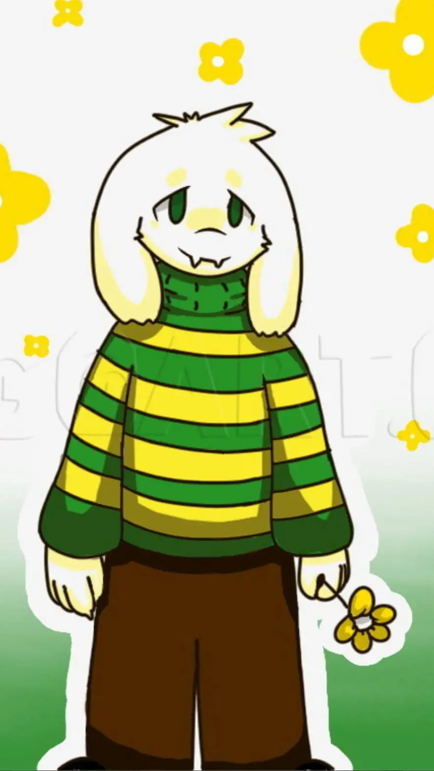 ai character: Asriel background