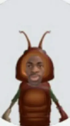 ai character: cockroach  background