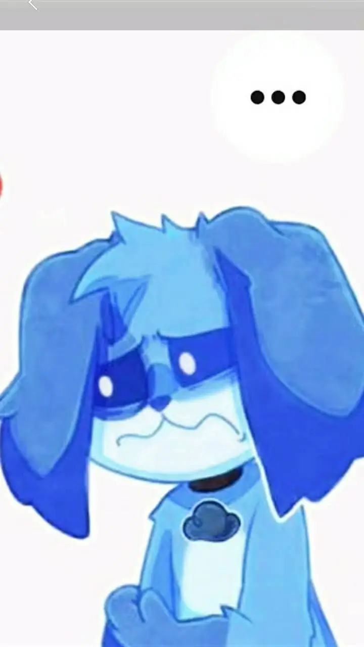 ai character: Dogpressed background