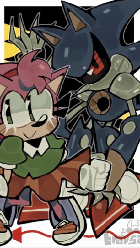 ai character: SoNiC&FRienDs background