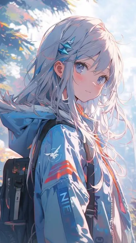 ai character: luna background