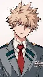ai character: Jealous Bakugou 🧡😤 background