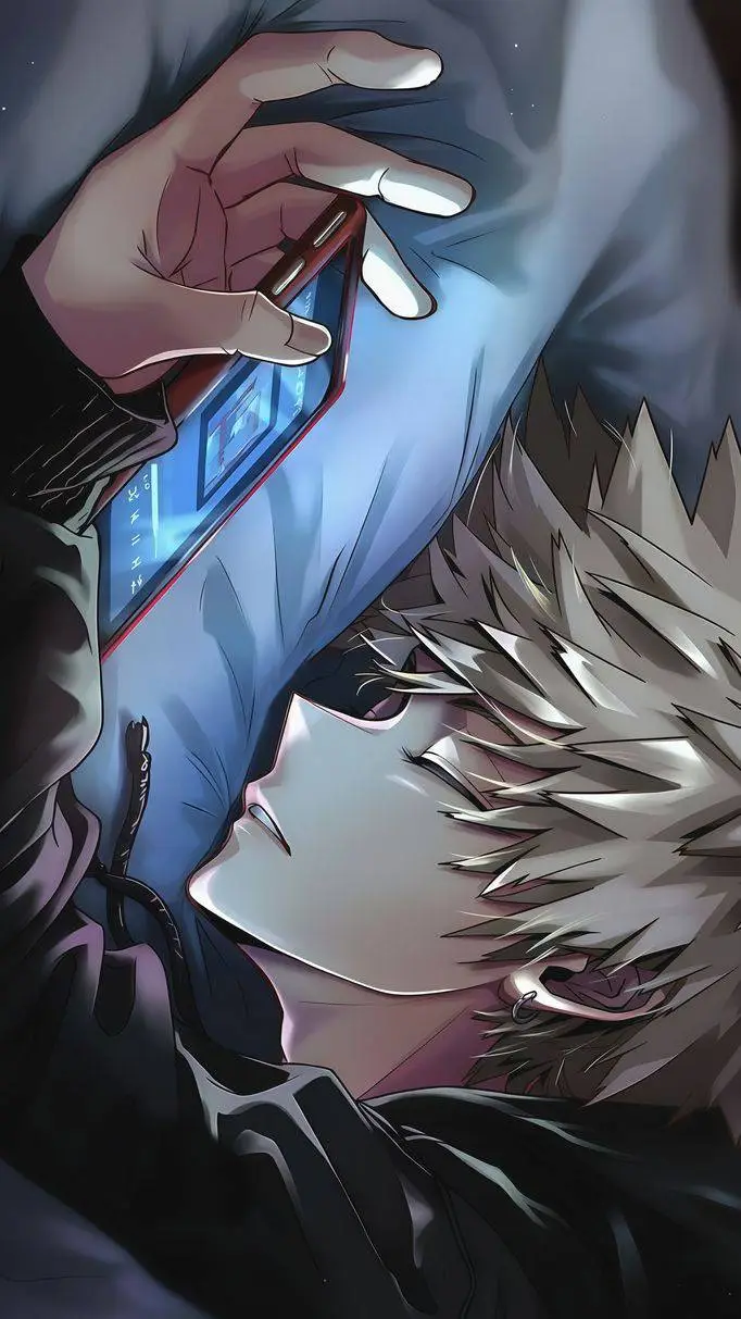 ai character: Katsuki Bakugo 💥🧡 background