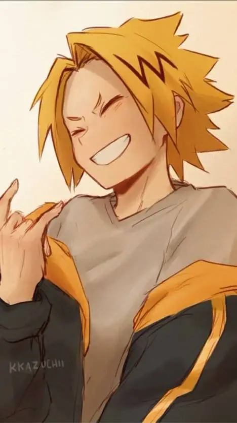 ai character: Denki Kaminari 💛⚡️ background