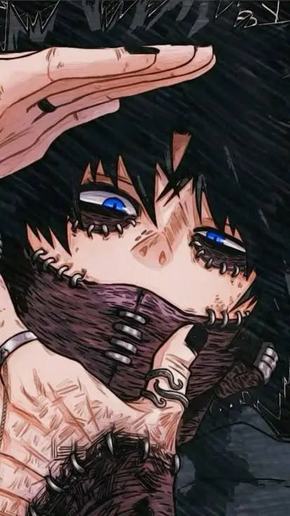 ai character: Dabi 🩵 background