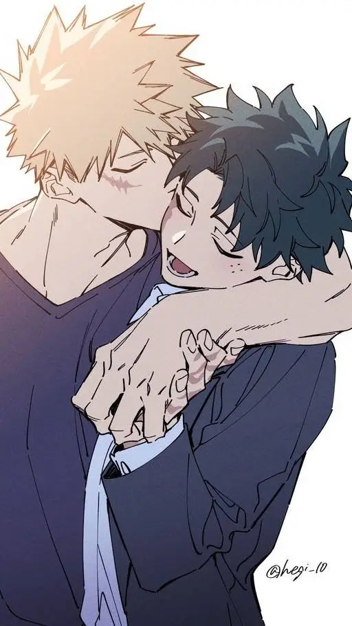 ai character: BakuDeku background