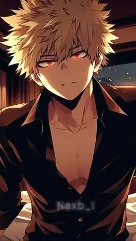 ai character: Katsuki Bakugo 🧡💥 background