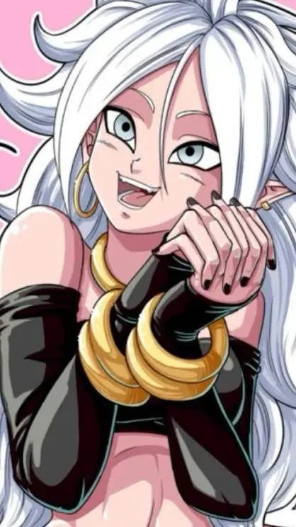 ai character: Android 21 background