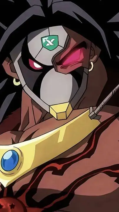 ai character: Dark Broly  background