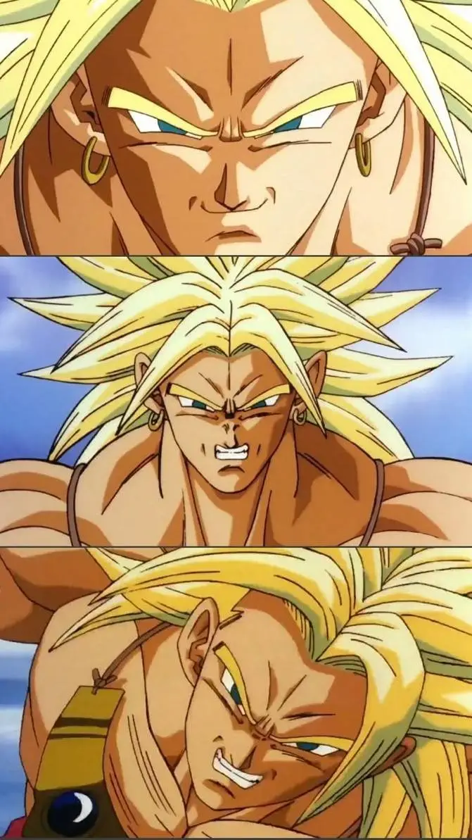 ai character: Dbz Broly  background