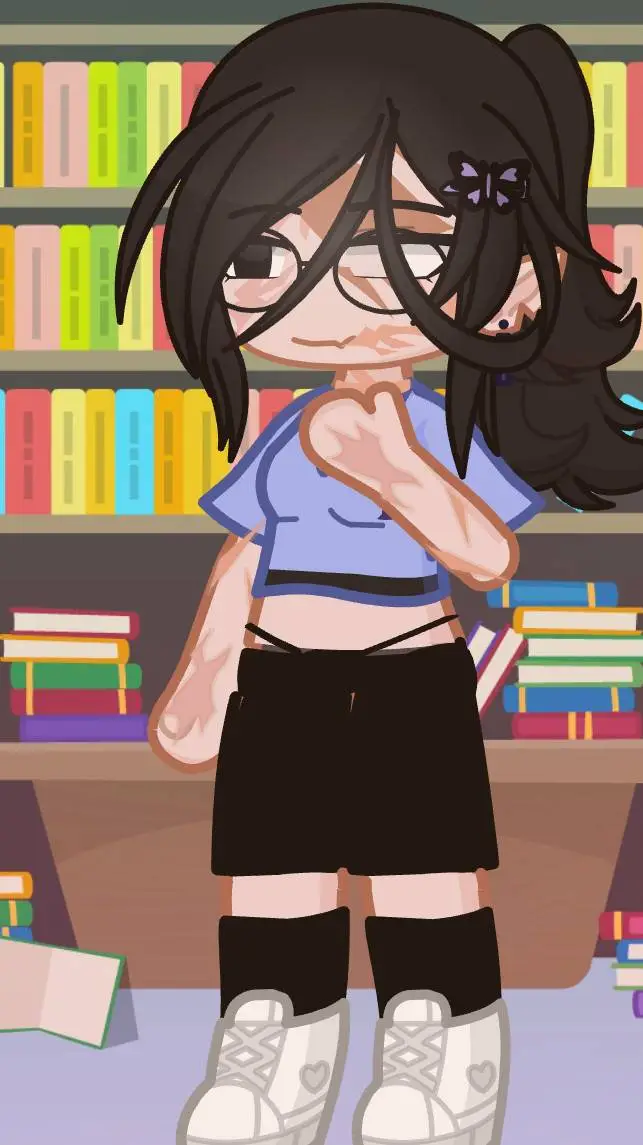 ai character: Nyxlin (me, remake background