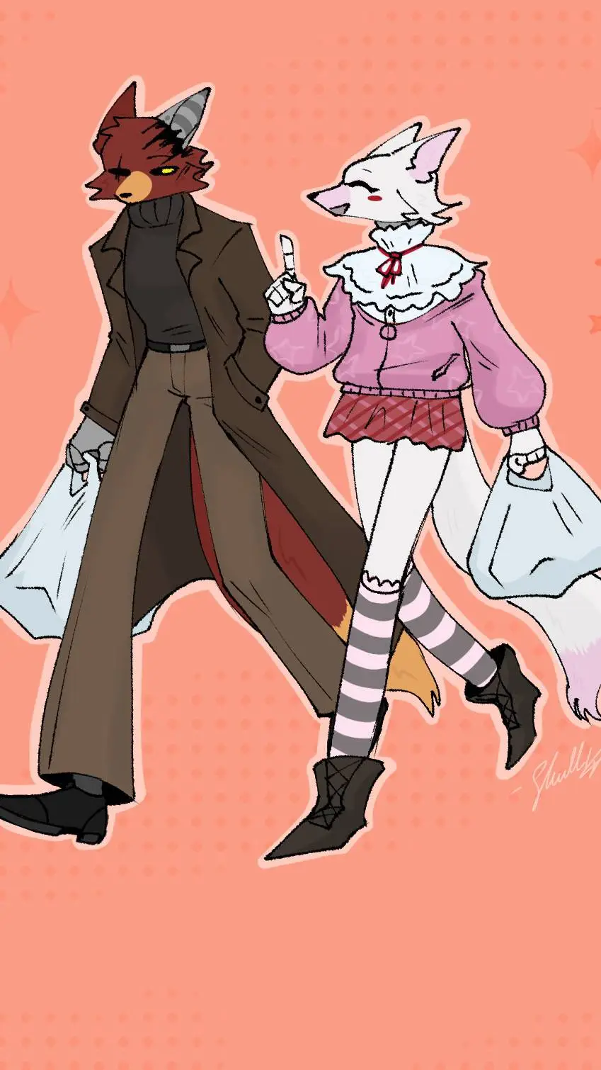 ai character: Fnaf~casual life background