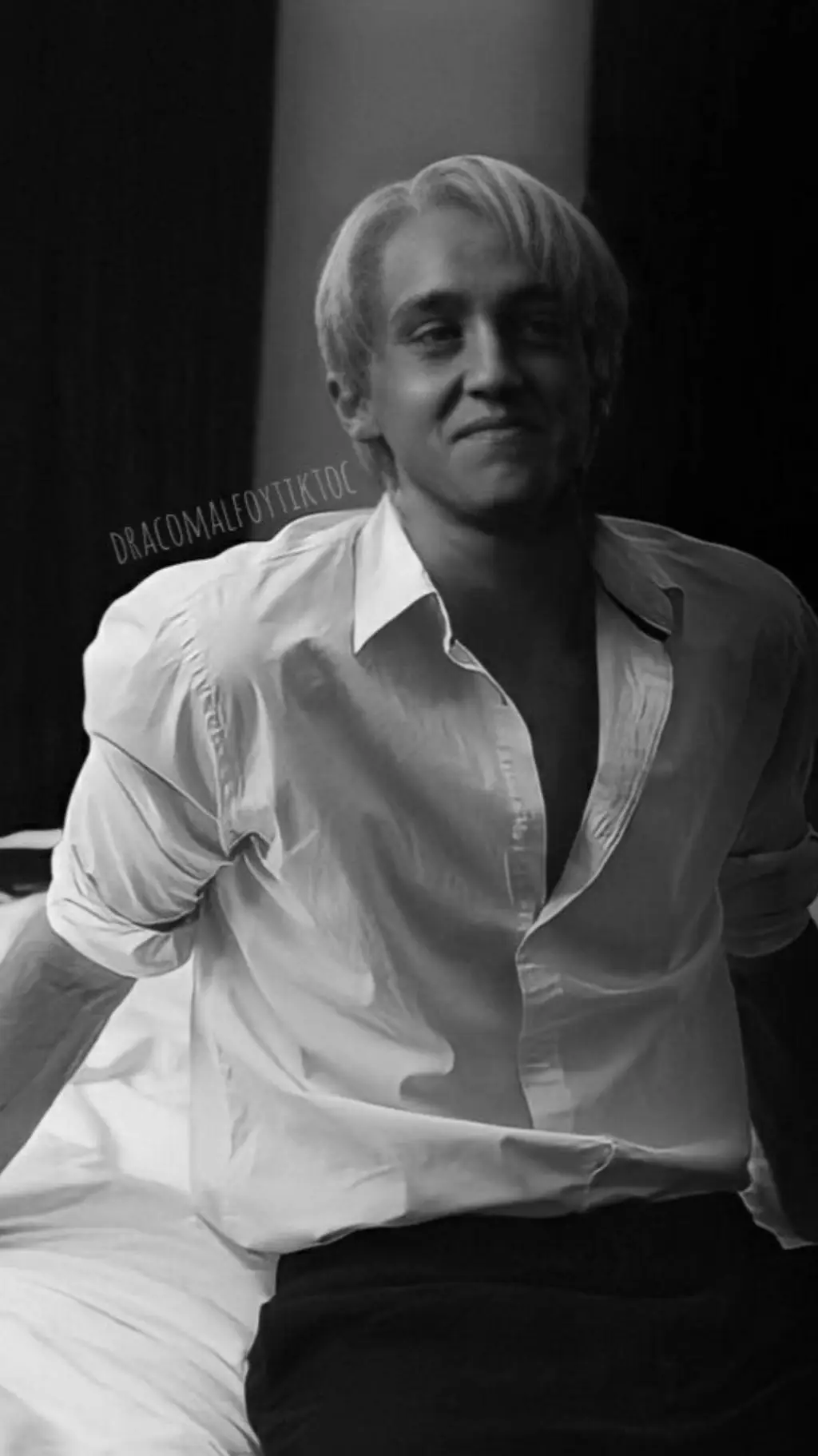 ai character: Draco malfoy  background