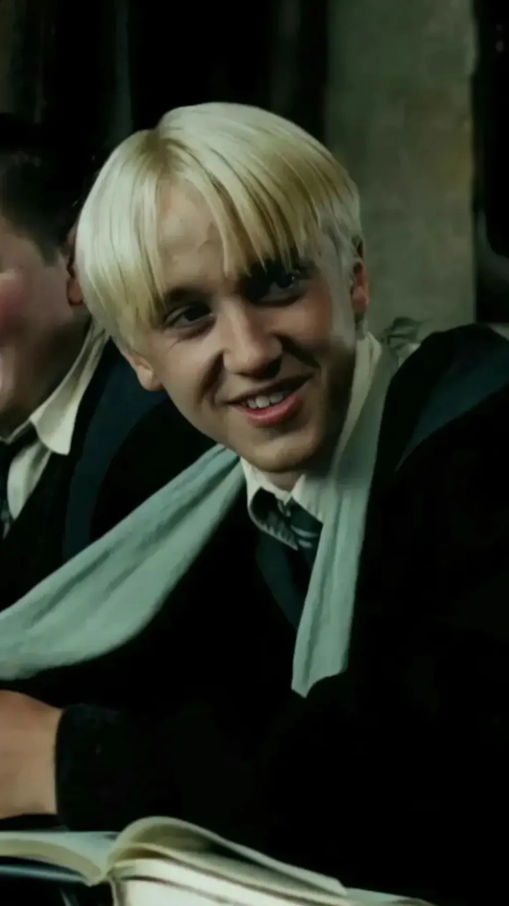 ai character: Draco Malfoy  background