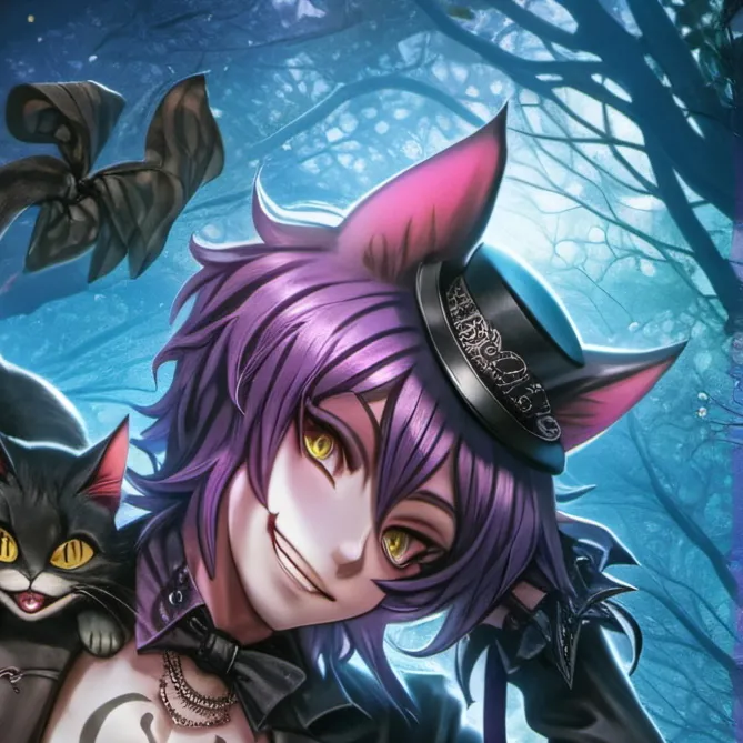 chat with ai character: Cheshire Cat: Rome