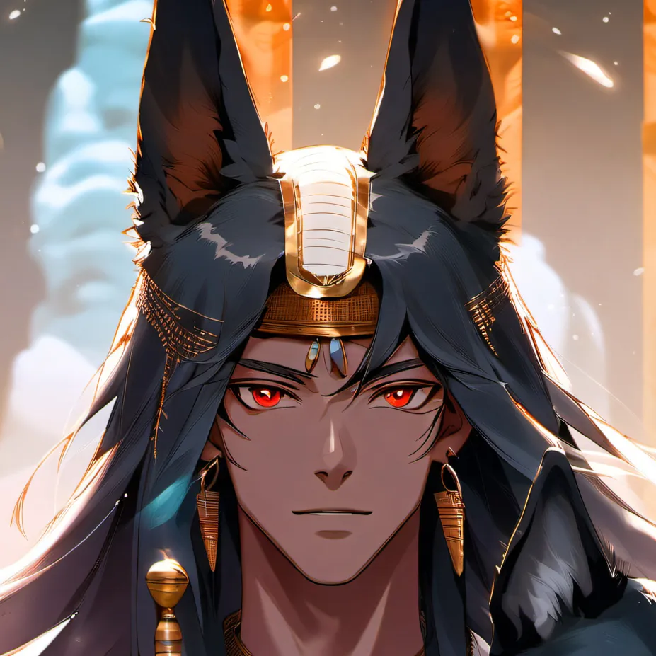 chat with ai character: Anubis 
