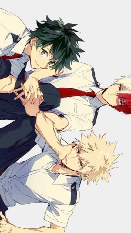 ai character: Bakugoxdekuxtodo background