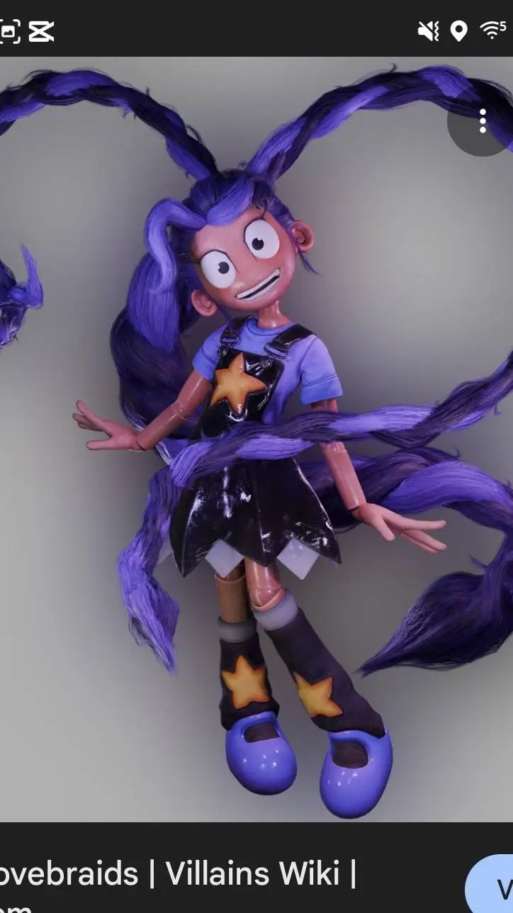 ai character: lily lovebraids background