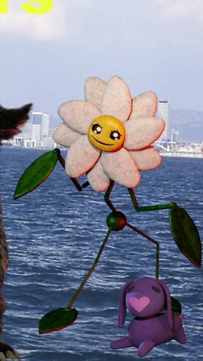 ai character:  tadc x ppt.  background