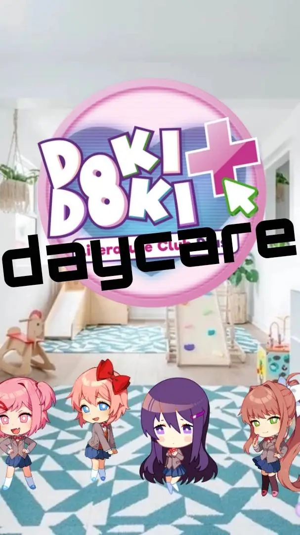 ai character: chibi daycare ddlc background