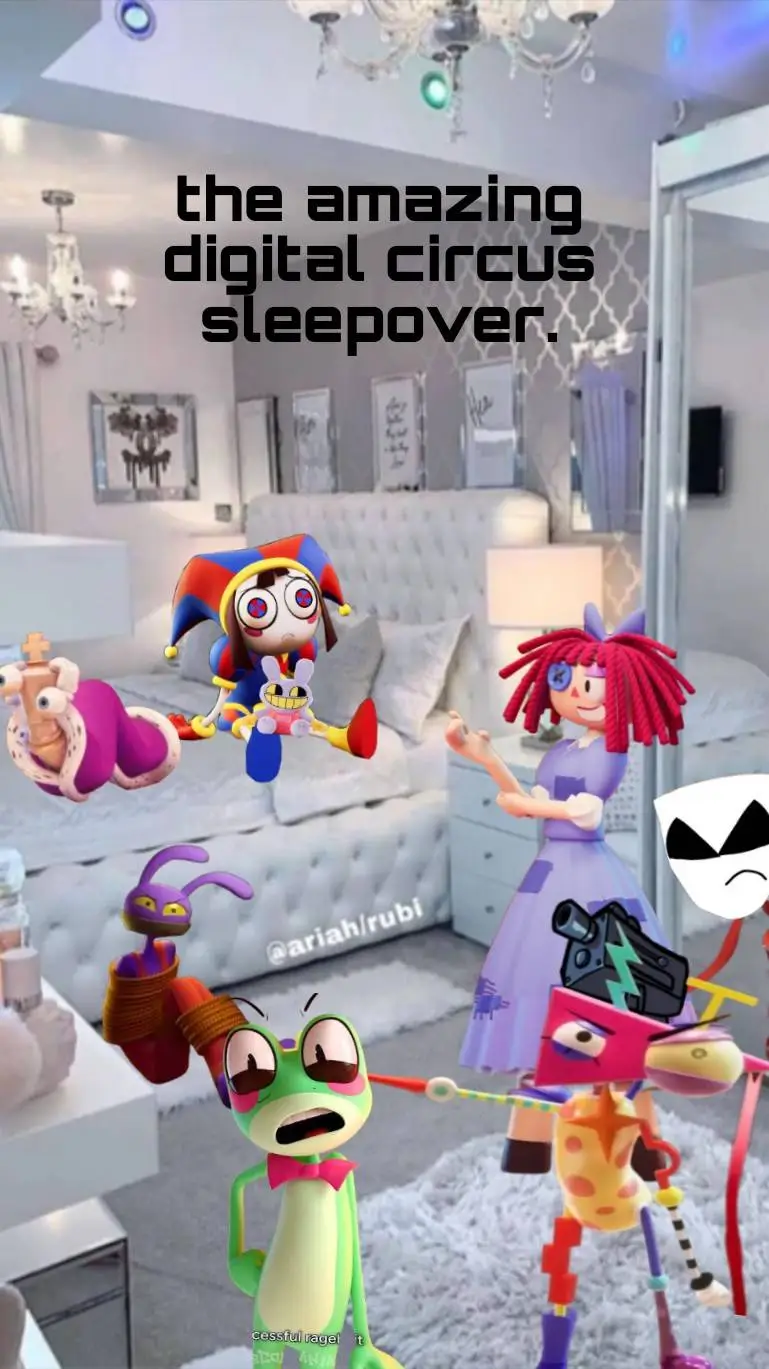 ai character: tadc sleepover background