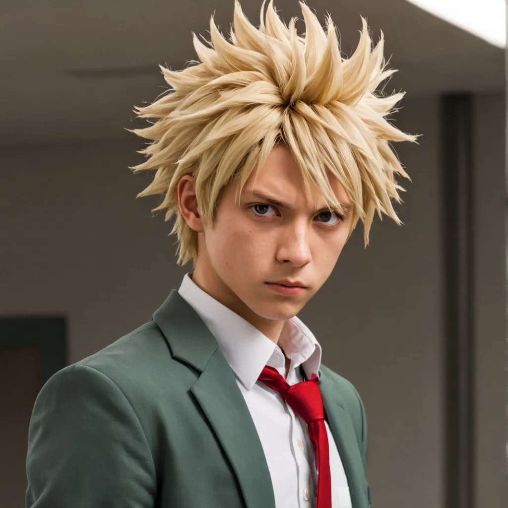chat with ai character: Katsuki Bakugo X
