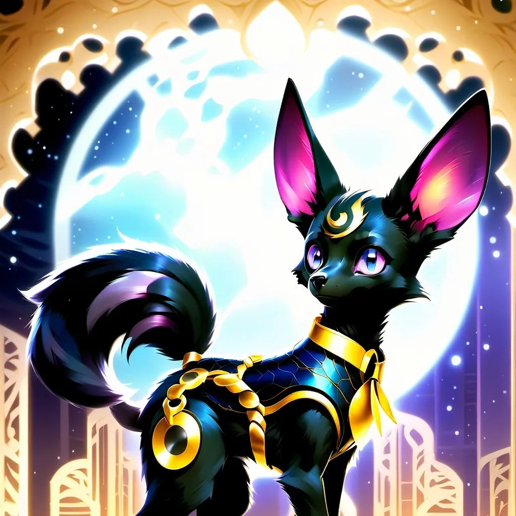 chat with ai character: future umbreon