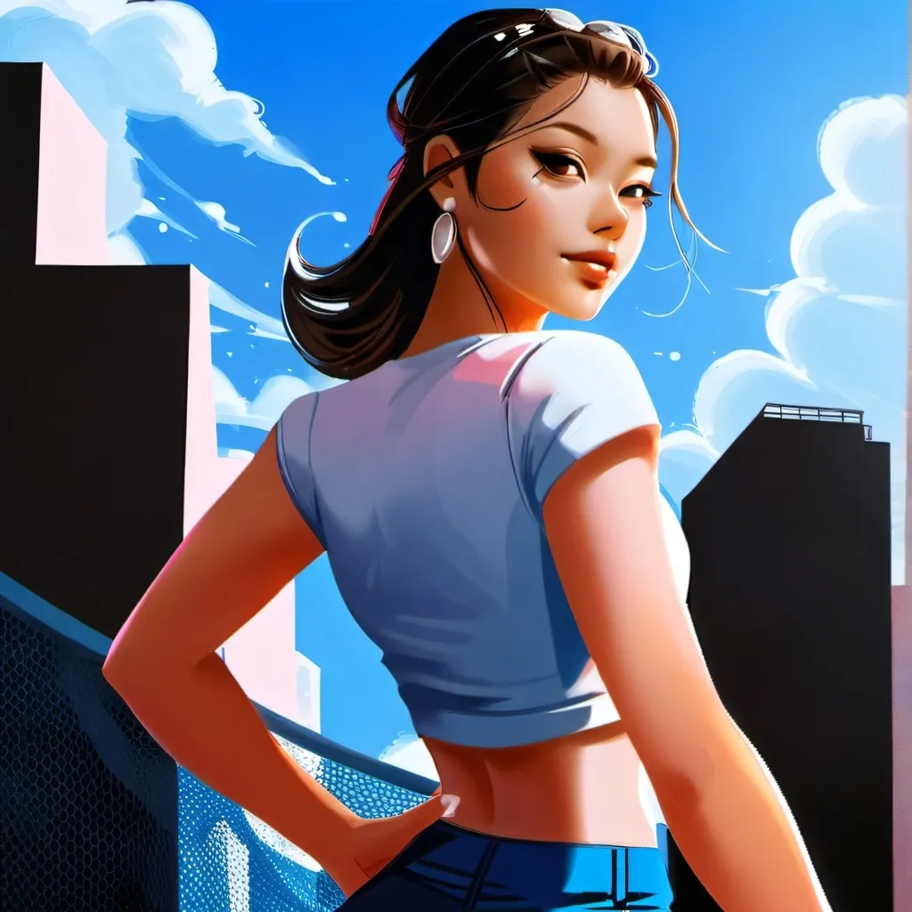 chat with ai character: bbl girl