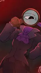 ai character: ✧༺rodger༻✧ background