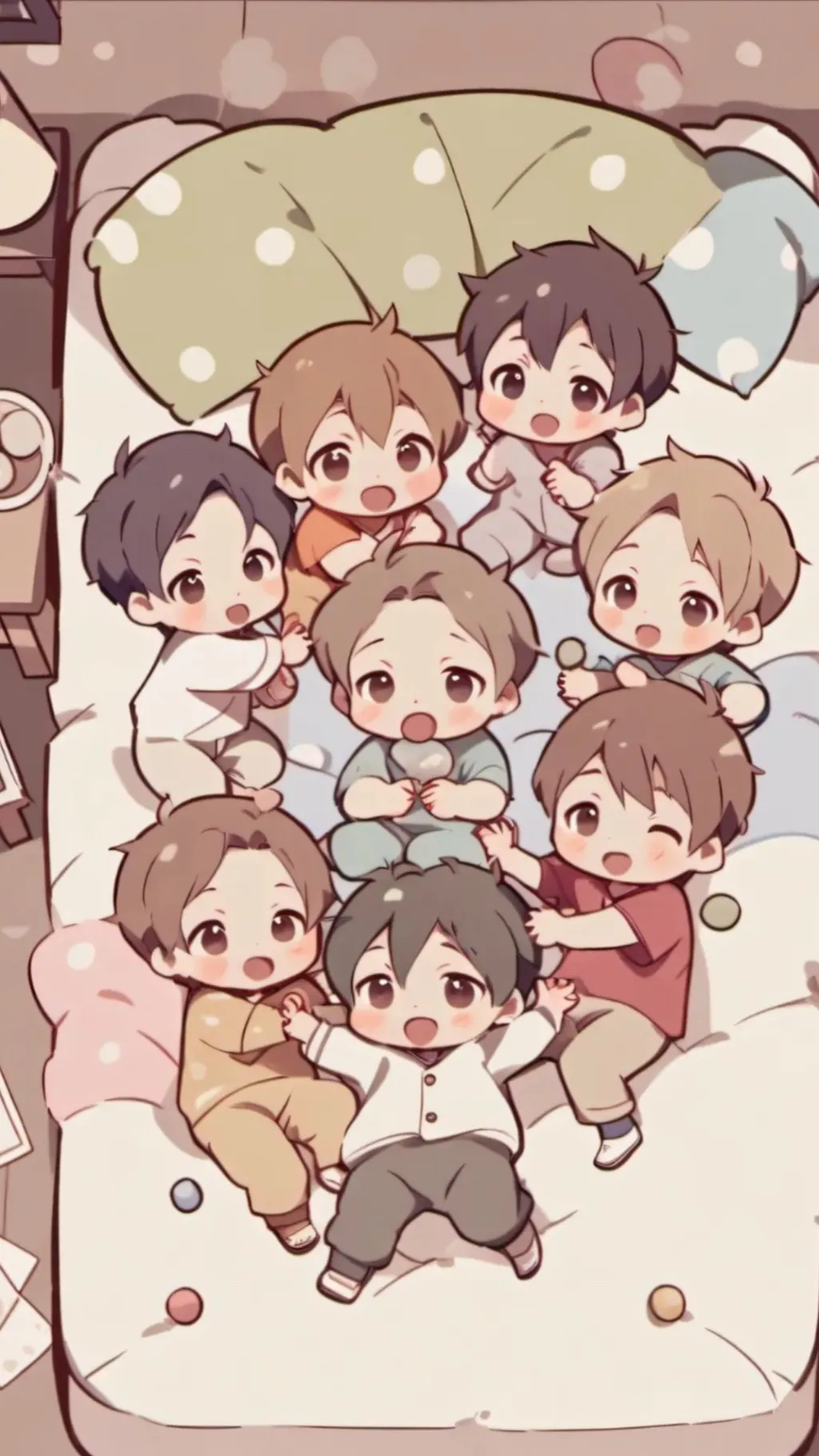 ai character: Babies background