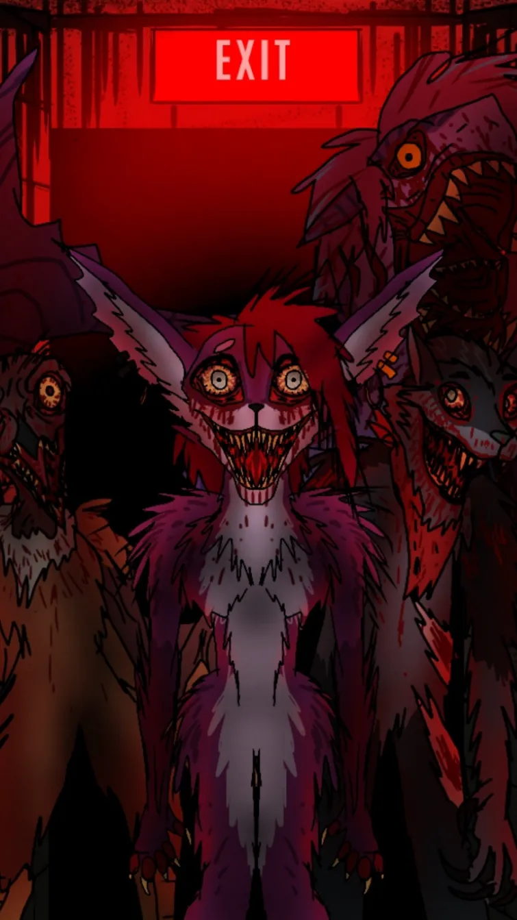 ai character: Furry infection background