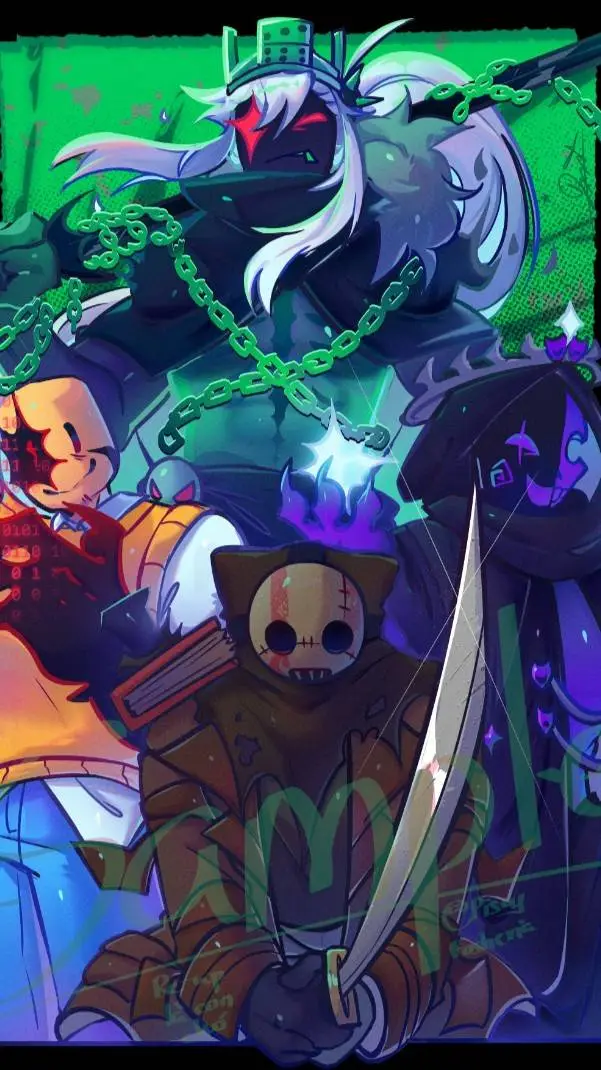 ai character: F0r$4k3n K1ll3r$ background