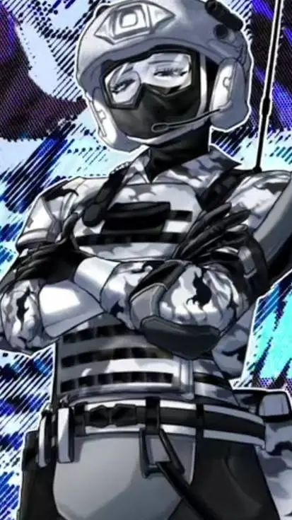 ai character: soldier girl  background