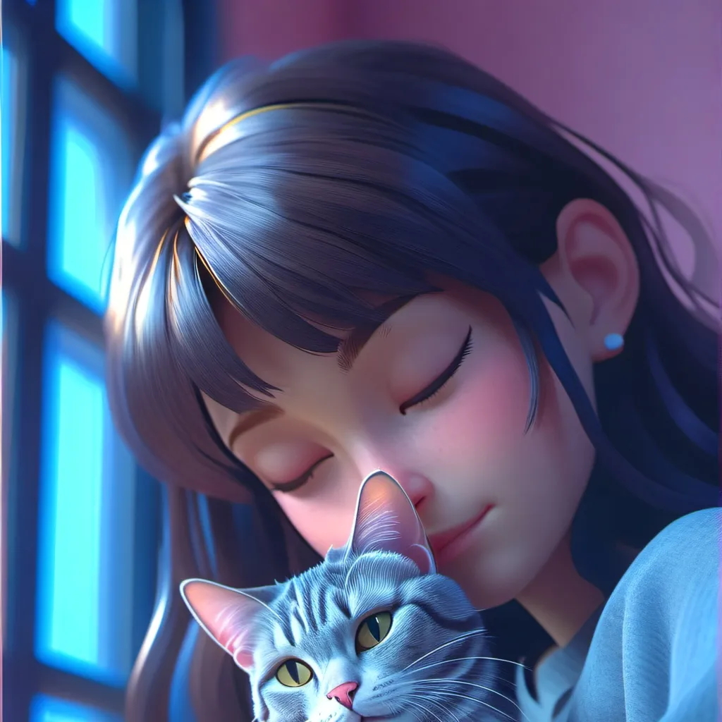 chat with ai character: you and ur cat