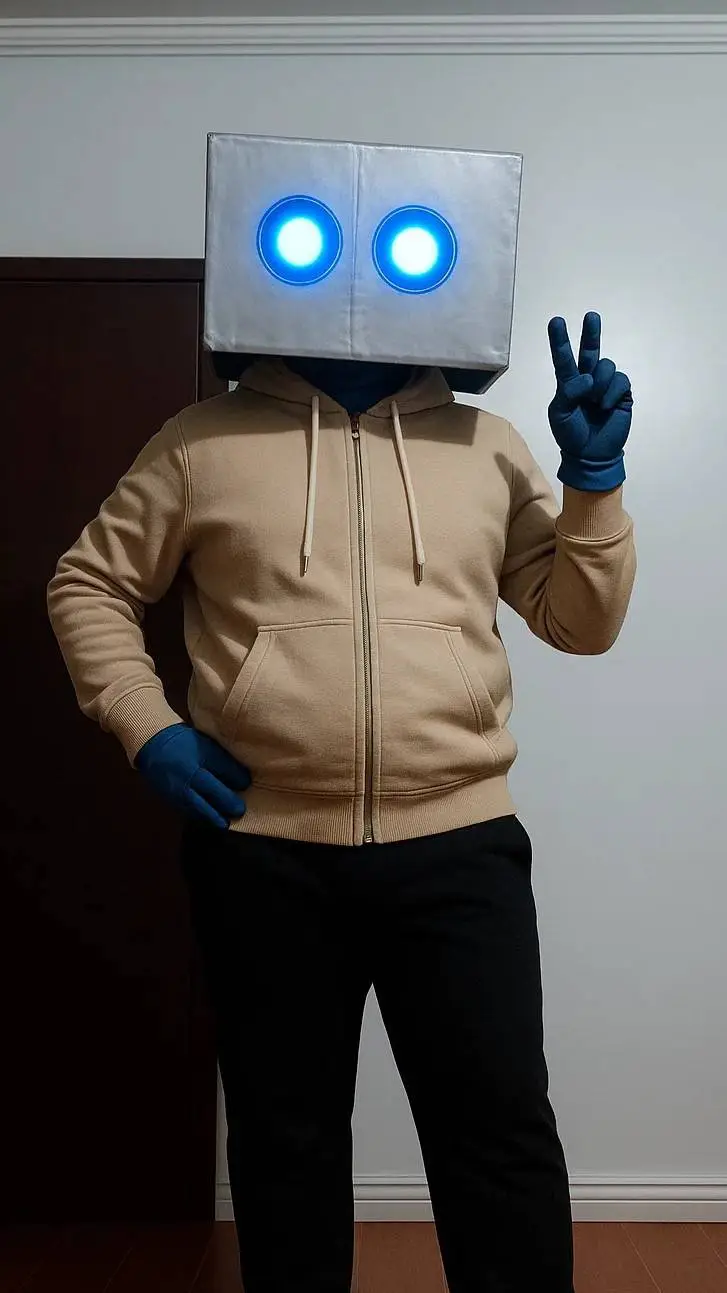 ai character: SammyBoxx background