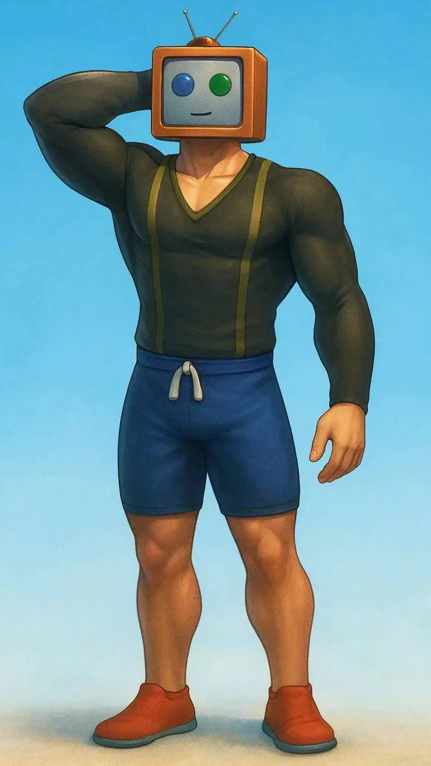 ai character: Mark background